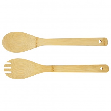 Logotrade promotional item picture of: Argulls bamboo salad bowl and tools